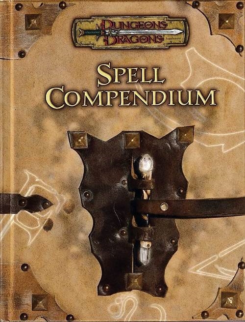 DnD 3.5 - Spell Compendium (B Grade) (Genbrug)